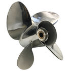 X19 Stainless Steel Outboard Motor Propellers , 110hp Outboard Propeller