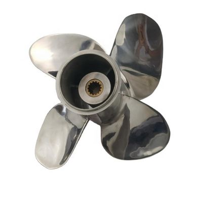 9.0mm Johnson 50 Hp Outboard Propellers Stainless Steel